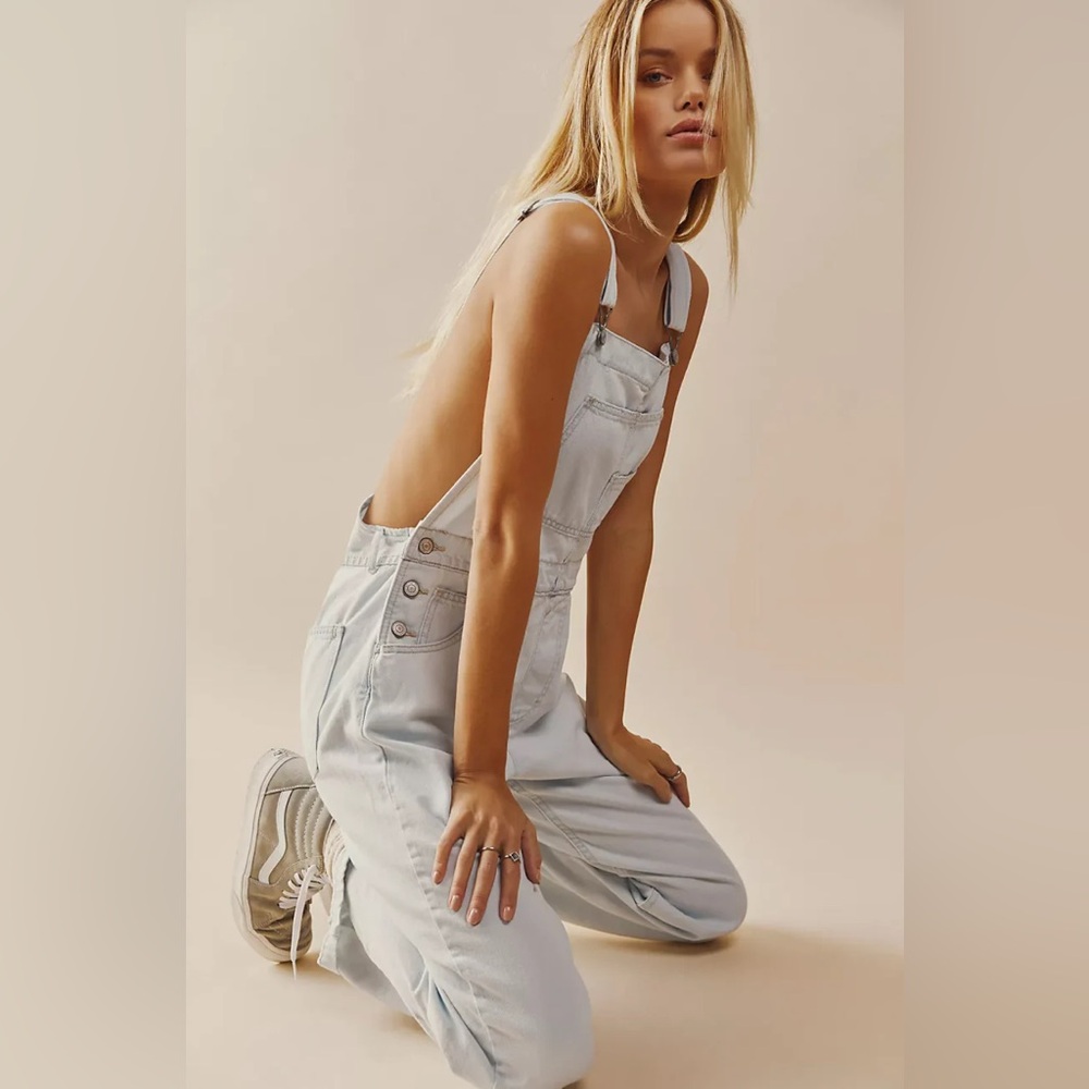 We The Free Ziggy Denim Overalls XS